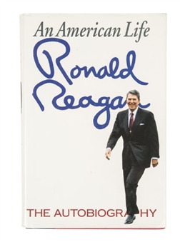 Ronald Reagan "An American Life" Signed Book